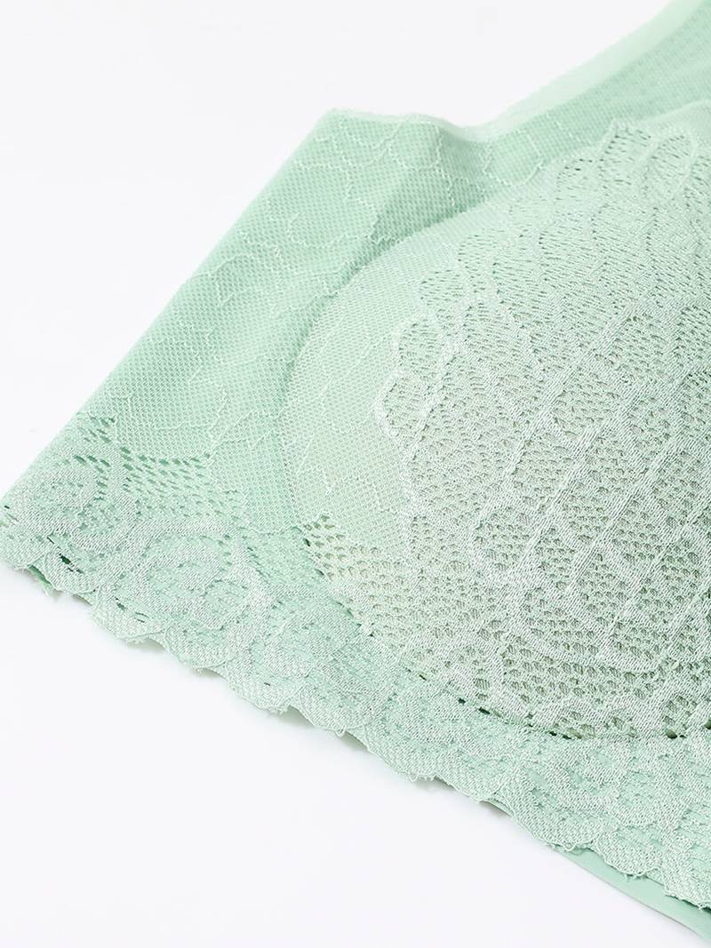 Soutien-gorge de Maternité en Dentelle Vert Menthe - Alliance de Confort et d'Élégance