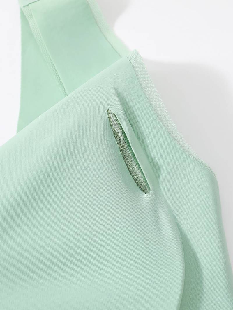 Soutien-gorge de Maternité en Dentelle Vert Menthe - Alliance de Confort et d'Élégance