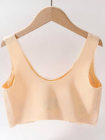 Load image into Gallery viewer, Soutien-gorge de Maternité en Dentelle Nude – Confort Invisible et Élégance Quotidienne
