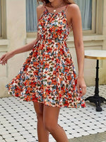 Load image into Gallery viewer, Robe D&#39;été à Imprimé Floral - Fraîcheur et Féminité
