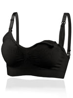 Load image into Gallery viewer, Soutien-gorge d&#39;Allaitement Noir Confortable – Alliez Style et Fonctionnalité
