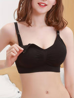 Load image into Gallery viewer, Soutien-gorge d&#39;Allaitement Noir Confortable – Alliez Style et Fonctionnalité
